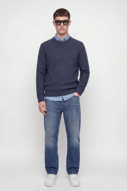 Jack & Jones Camisola Blake de Malha Texturada de Homem Jack & Jones Camisola Blake de Malha Texturada de Homem