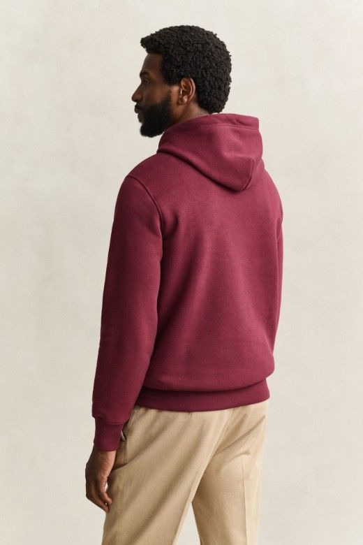 Sweat Homem GANT com Capuz  Reg SHIELD