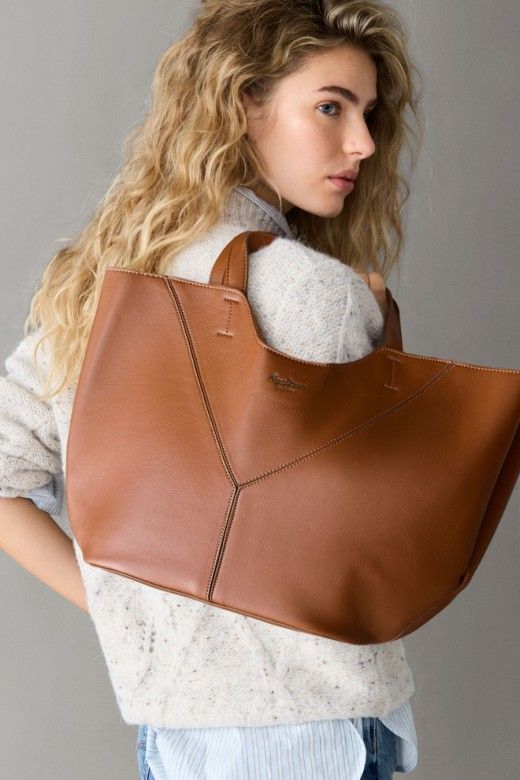 Pepe Jeans Mala Shopper Celestia Hexia de Mulher Pepe Jeans Mala Shopper Celestia Hexia de Mulher