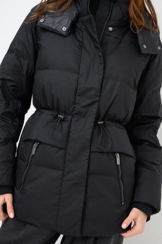 Pepe Jeans Casaco Luna de Penas com Capuz de Mulher Pepe Jeans Casaco Luna de Penas com Capuz de Mulher