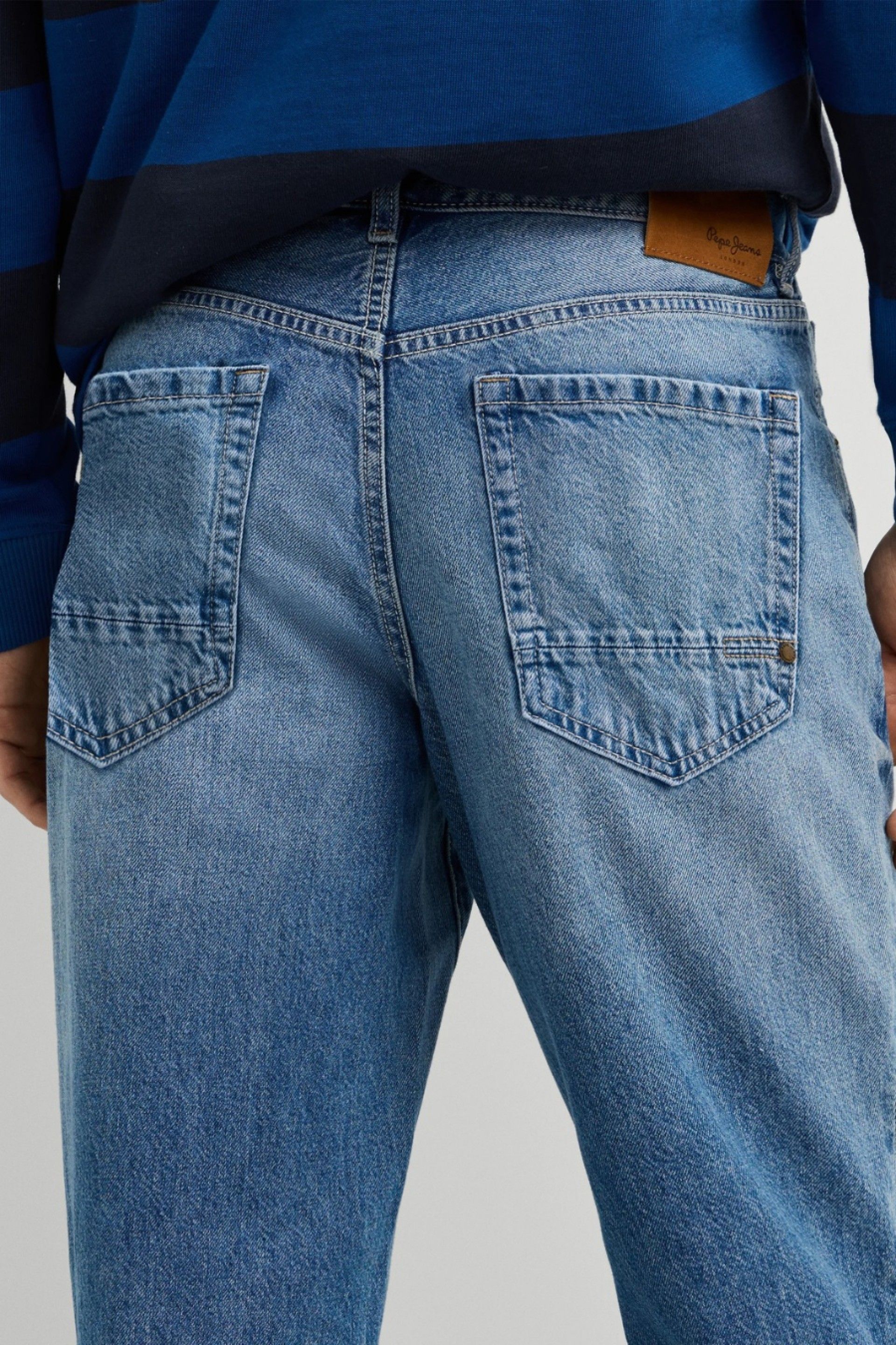 Pepe Jeans Calças de Ganga Camden de Corte Afunilado de Homem