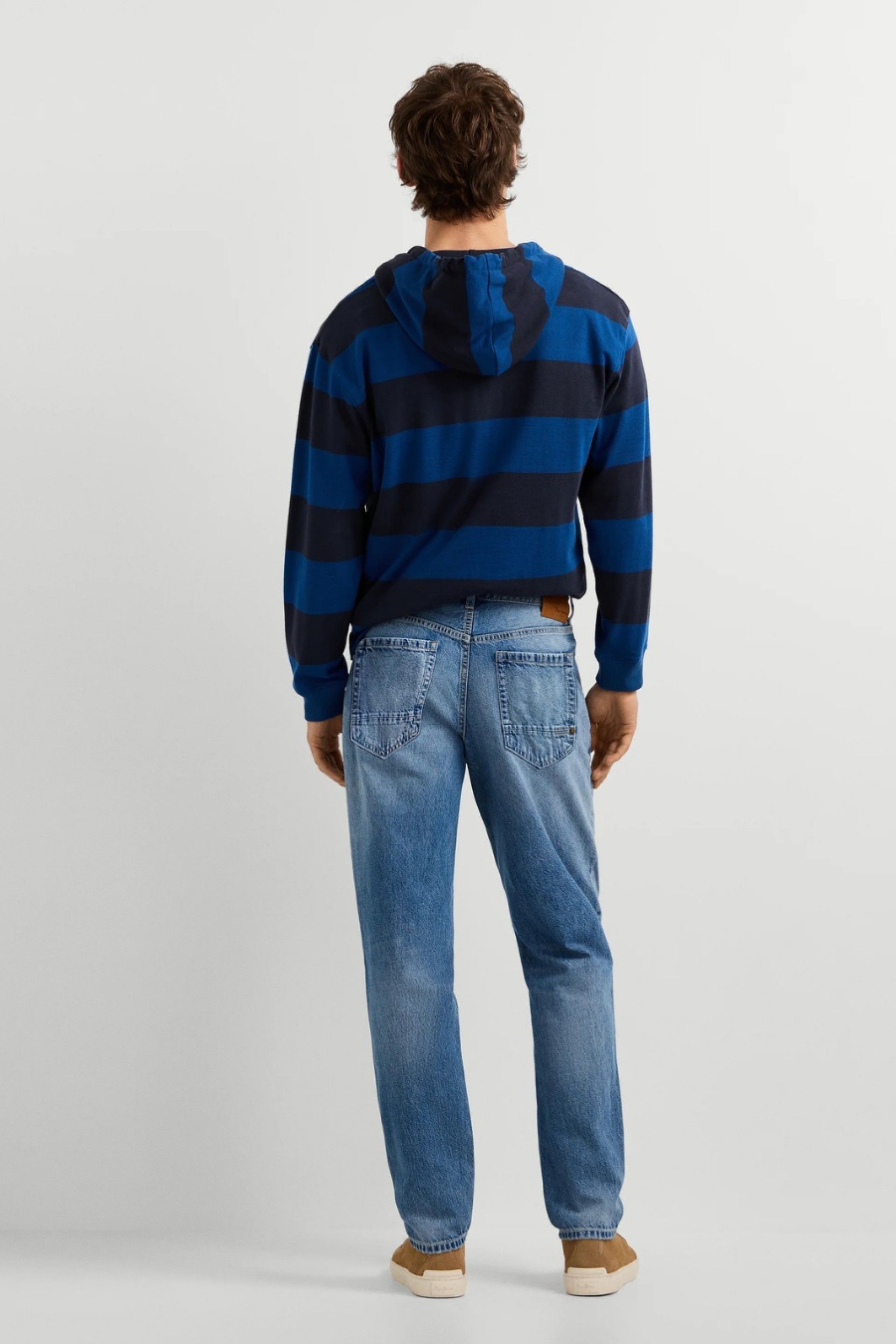 Pepe Jeans Calças de Ganga Camden de Corte Afunilado de Homem