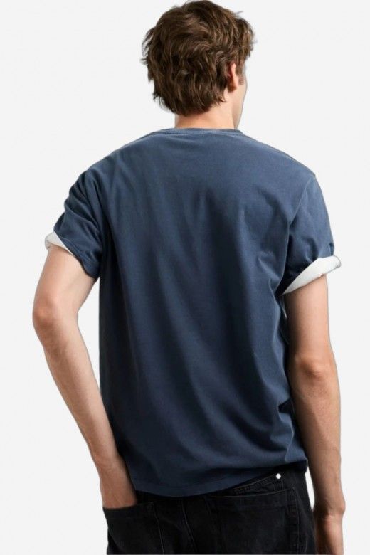 Pepe Jeans T-shirt Contrast Connor de Algodão de Homem Pepe Jeans T-shirt Contrast Connor de Algodão de Homem