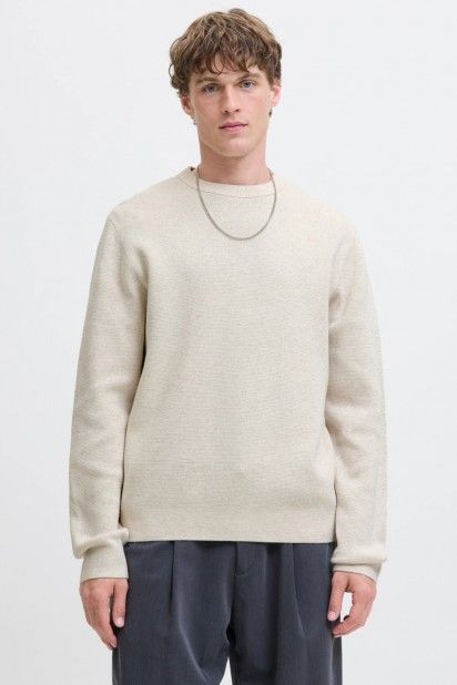 Jack & Jones Camisola Milano de Algodão Orgânico de Homem Jack & Jones Camisola Milano de Algodão Orgânico de Homem