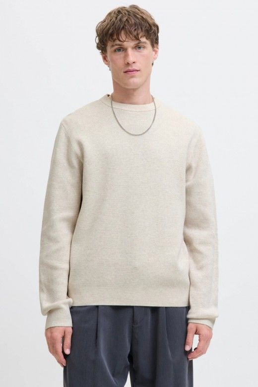Jack & Jones Camisola Milano de Algodão Orgânico de Homem Jack & Jones Camisola Milano de Algodão Orgânico de Homem