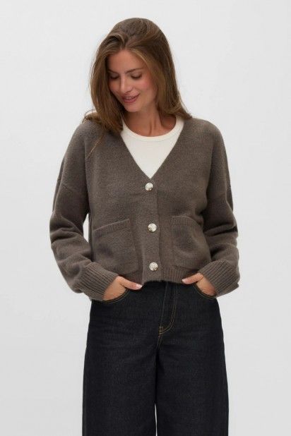 Vero Moda Casaco de Malha Gemma de Mulher Vero Moda Casaco de Malha Gemma de Mulher