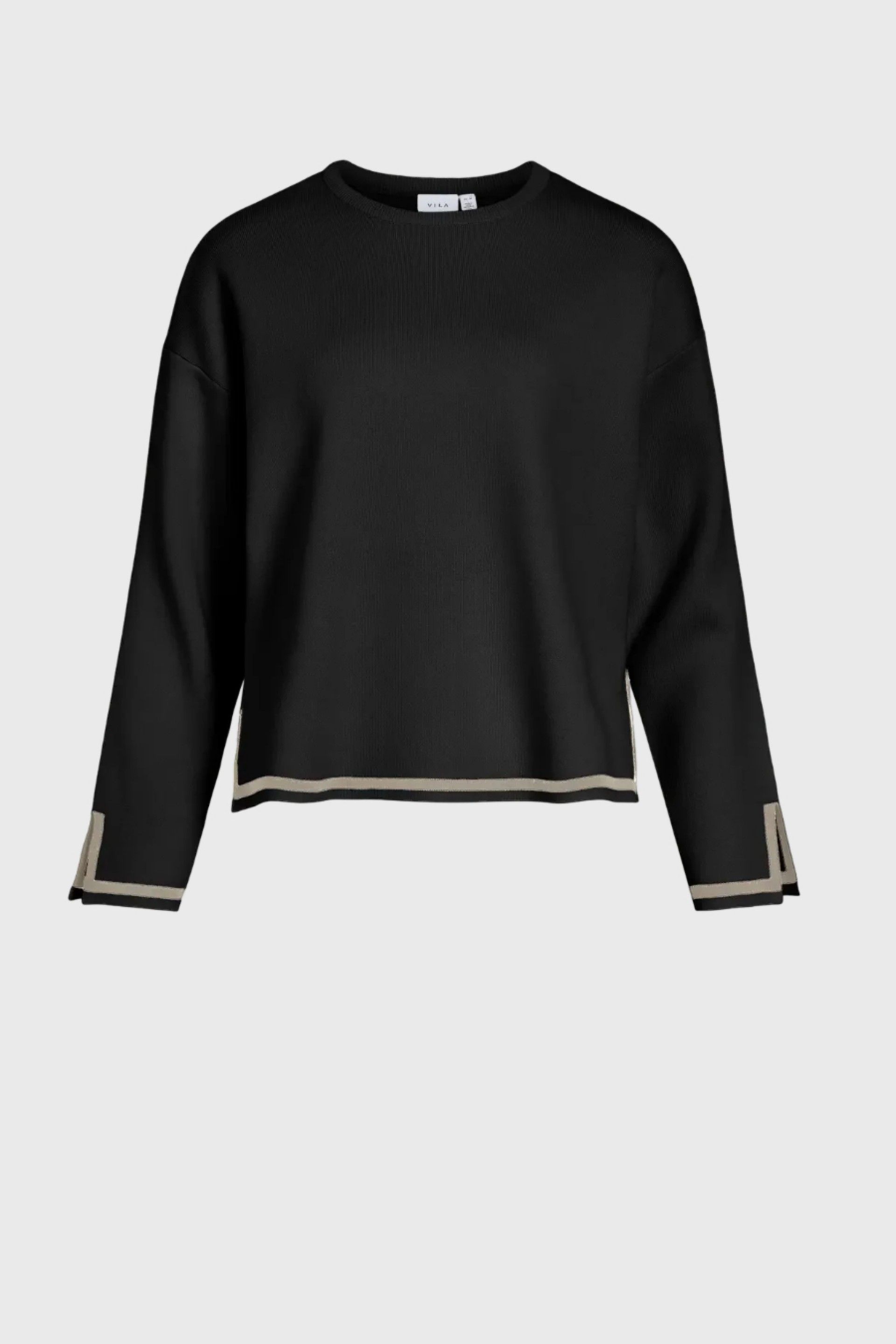 VILA Camisola Sway com Contrastes de Mulher