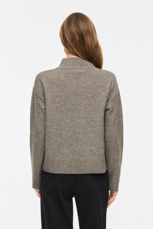 VILA Camisola Aylin de Gola Subida de Mulher VILA Camisola Aylin de Gola Subida de Mulher