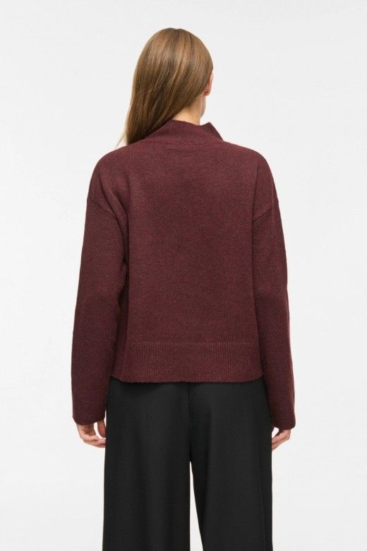 VILA Camisola Aylin de Gola Subida de Mulher VILA Camisola Aylin de Gola Subida de Mulher