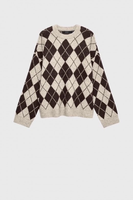 Vero Moda Camisola VMHALO de Losangos de Mulher Vero Moda Camisola VMHALO de Losangos de Mulher