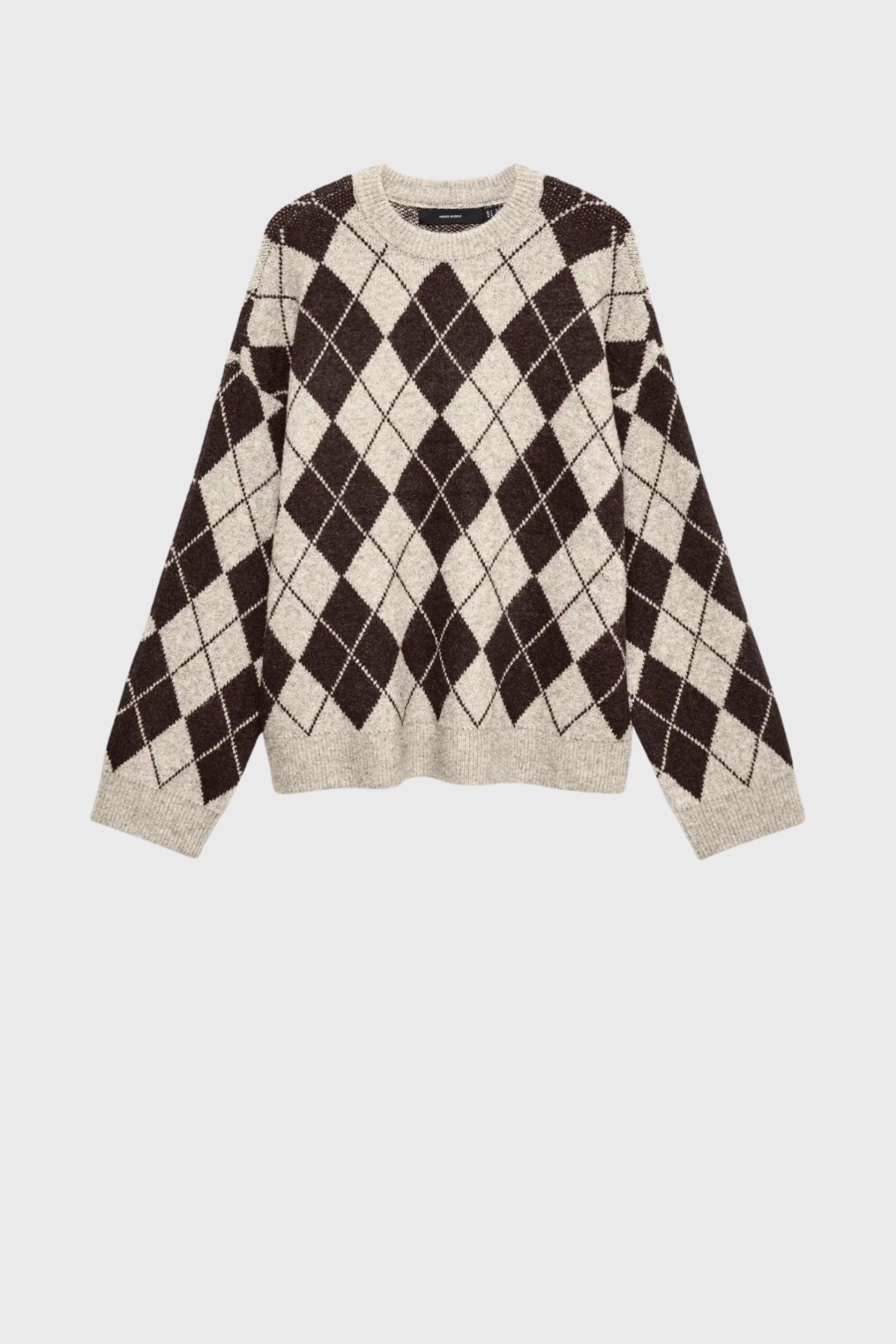 Vero Moda Camisola VMHALO de Losangos de Mulher