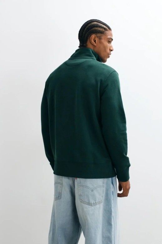 GANT Sweatshirt Shield com Meio Fecho de Homem GANT Sweatshirt Shield com Meio Fecho de Homem