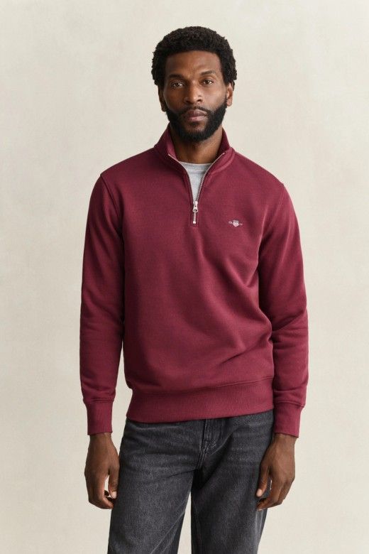 GANT Sweatshirt Shield com Meio Fecho de Homem GANT Sweatshirt Shield com Meio Fecho de Homem