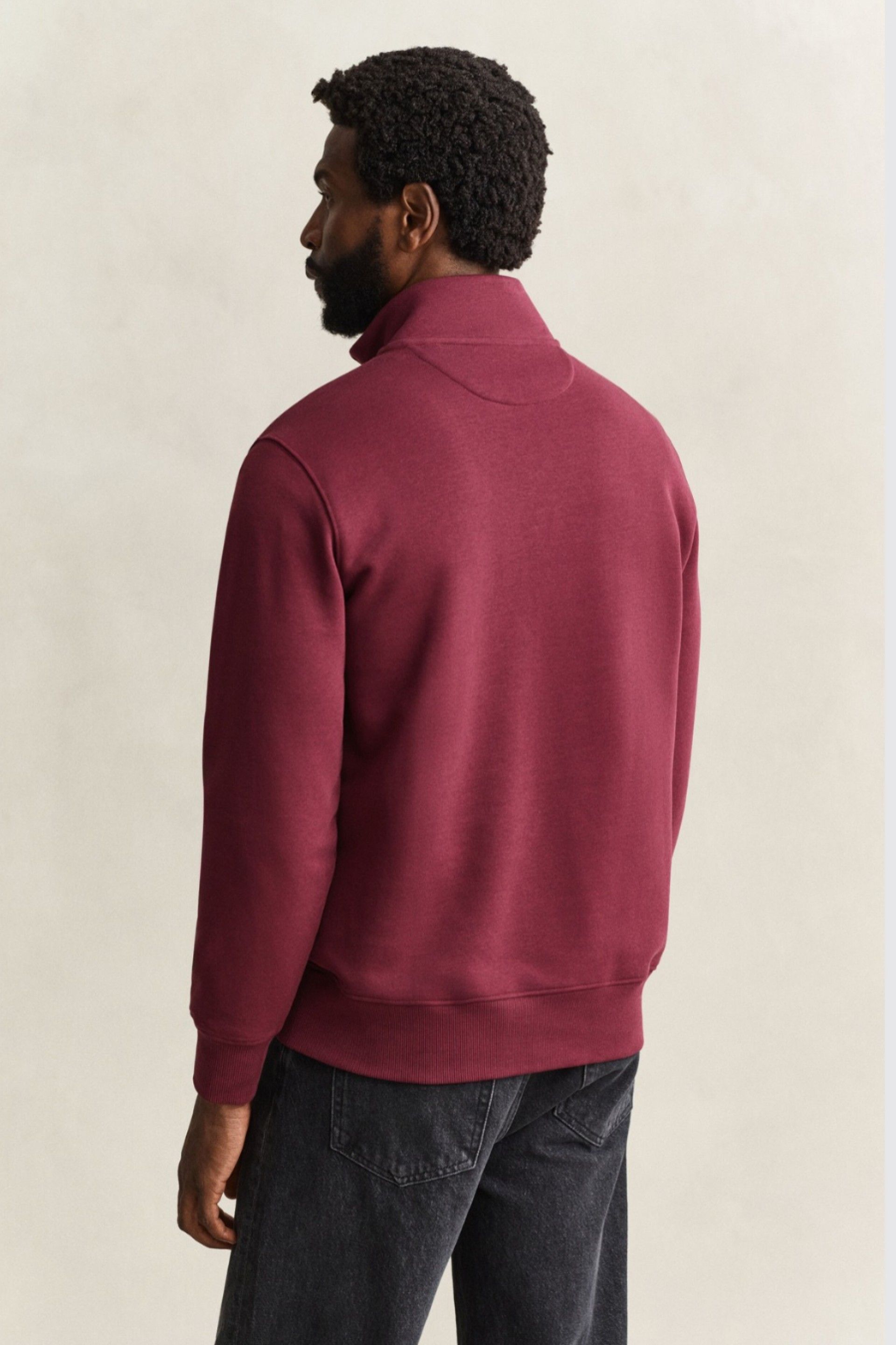 GANT Sweatshirt Shield com Meio Fecho de Homem