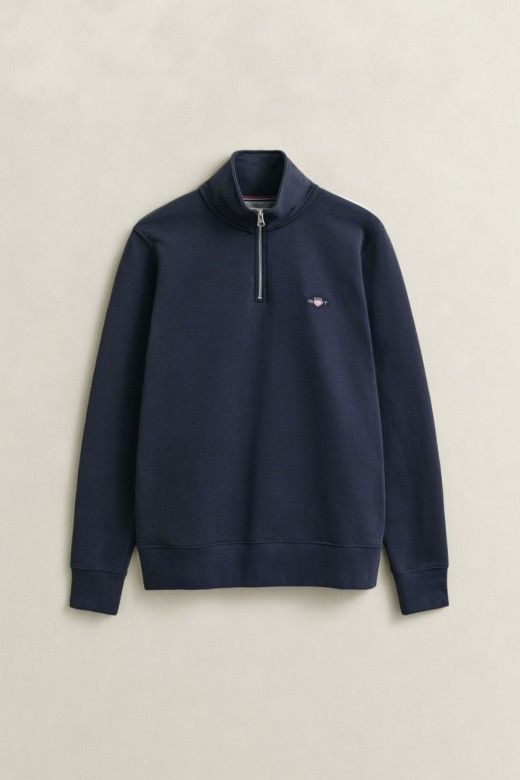 GANT Sweatshirt Shield com Meio Fecho de Homem GANT Sweatshirt Shield com Meio Fecho de Homem